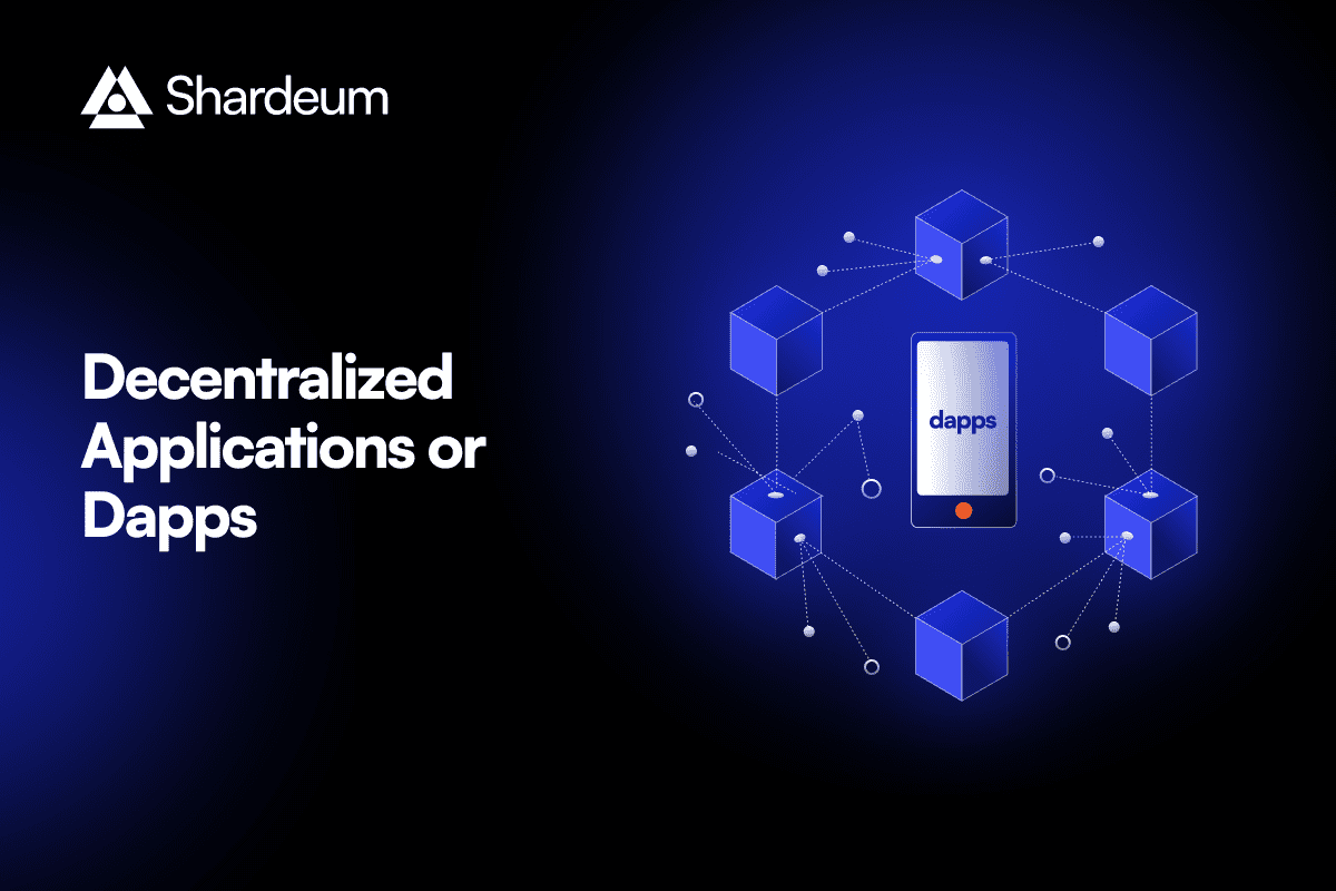 decentralized blockchain no intermediaries icon