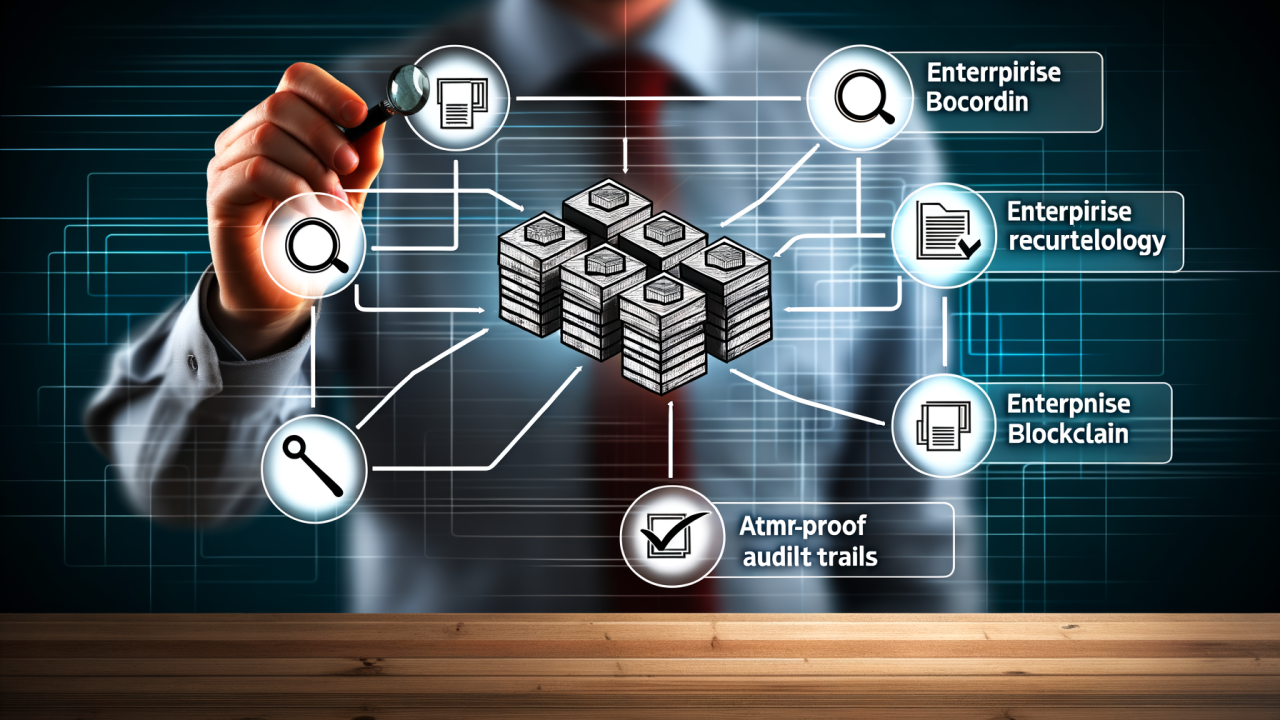 blockchain transparent revenue split audit